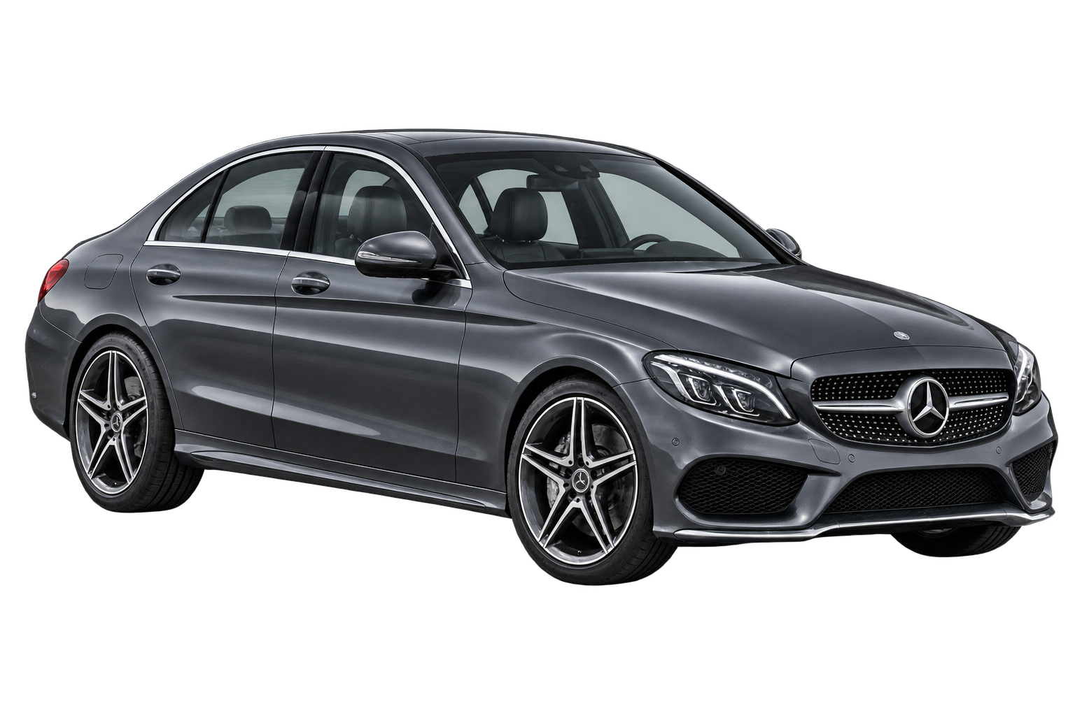Mercedes C180 rental vehicle